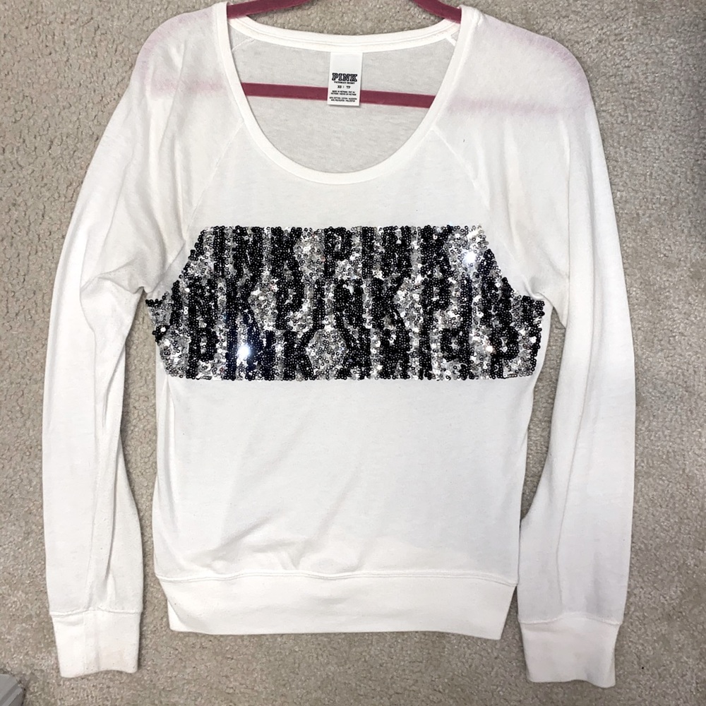 PINK sparkle sweater